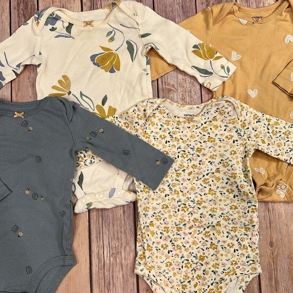 6 Month Girls Carters Onesies Bundle - Picture 2 of 11